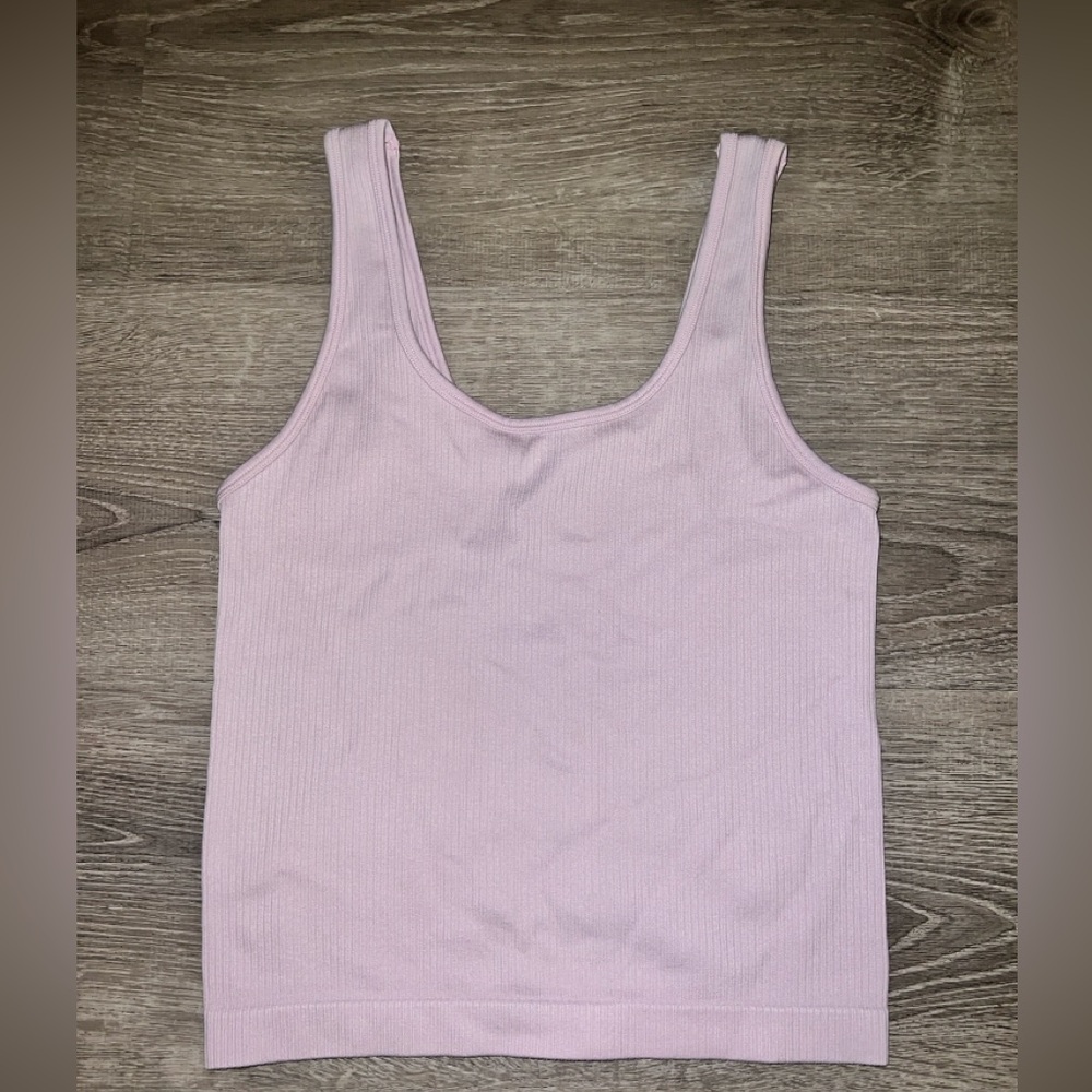 Target Light Purple Ribbed Tank Top